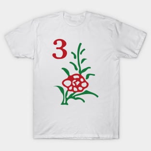 Season Flower Hua 3 Chrysanthemum 菊 Tile. It's Mahjong Time! T-Shirt